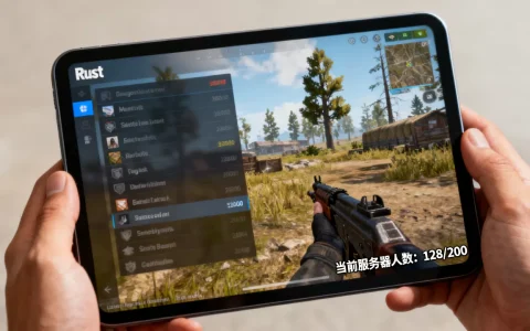 Rust游戏如何查看服务器人数，rust服务器人数怎么查