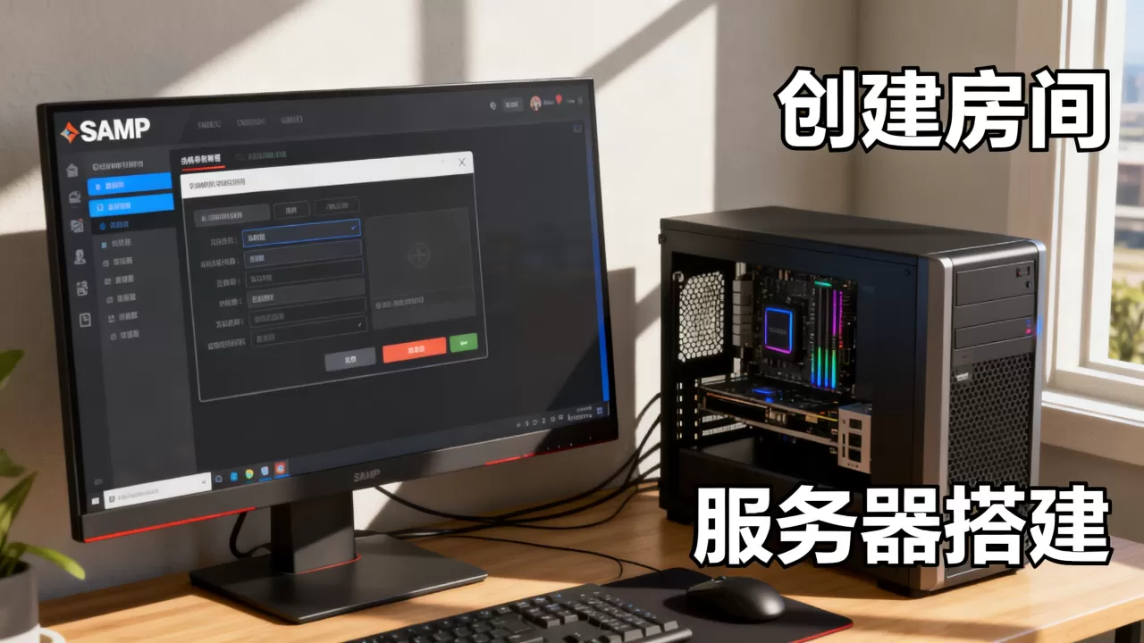圣安地列斯samp怎么创建房间,samp服务器如何搭建 圣安地列斯samp怎么创建房间,samp服务器如何搭建