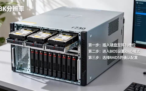 r730服务器怎么做raid5？,raid5阵列配置步骤