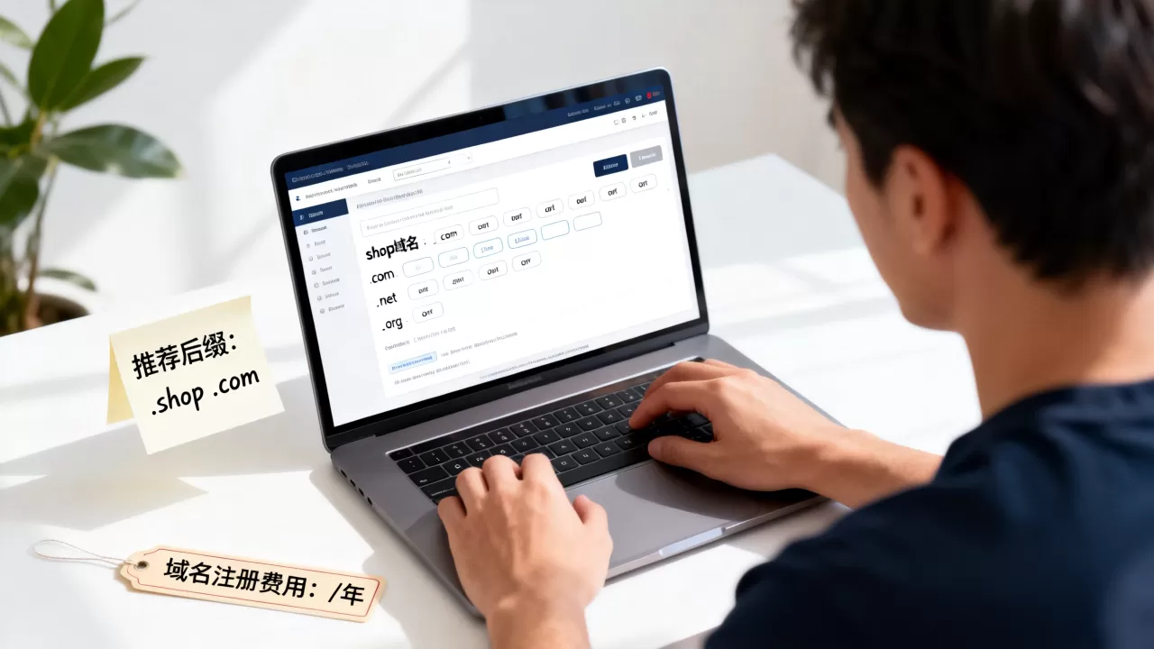shop域名到底选哪个后缀更好用,域名注册需要多少钱? shop域名到底选哪个后缀更好用,域名注册需要多少钱?