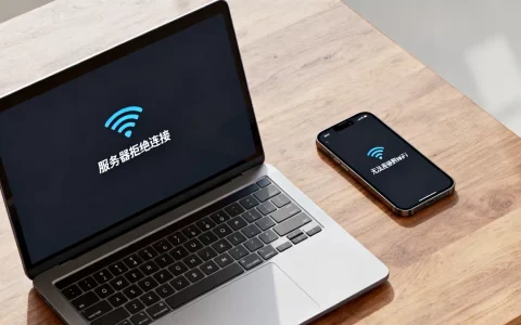电脑连WiFi提示服务器拒绝连接怎么办，手机也连不上？