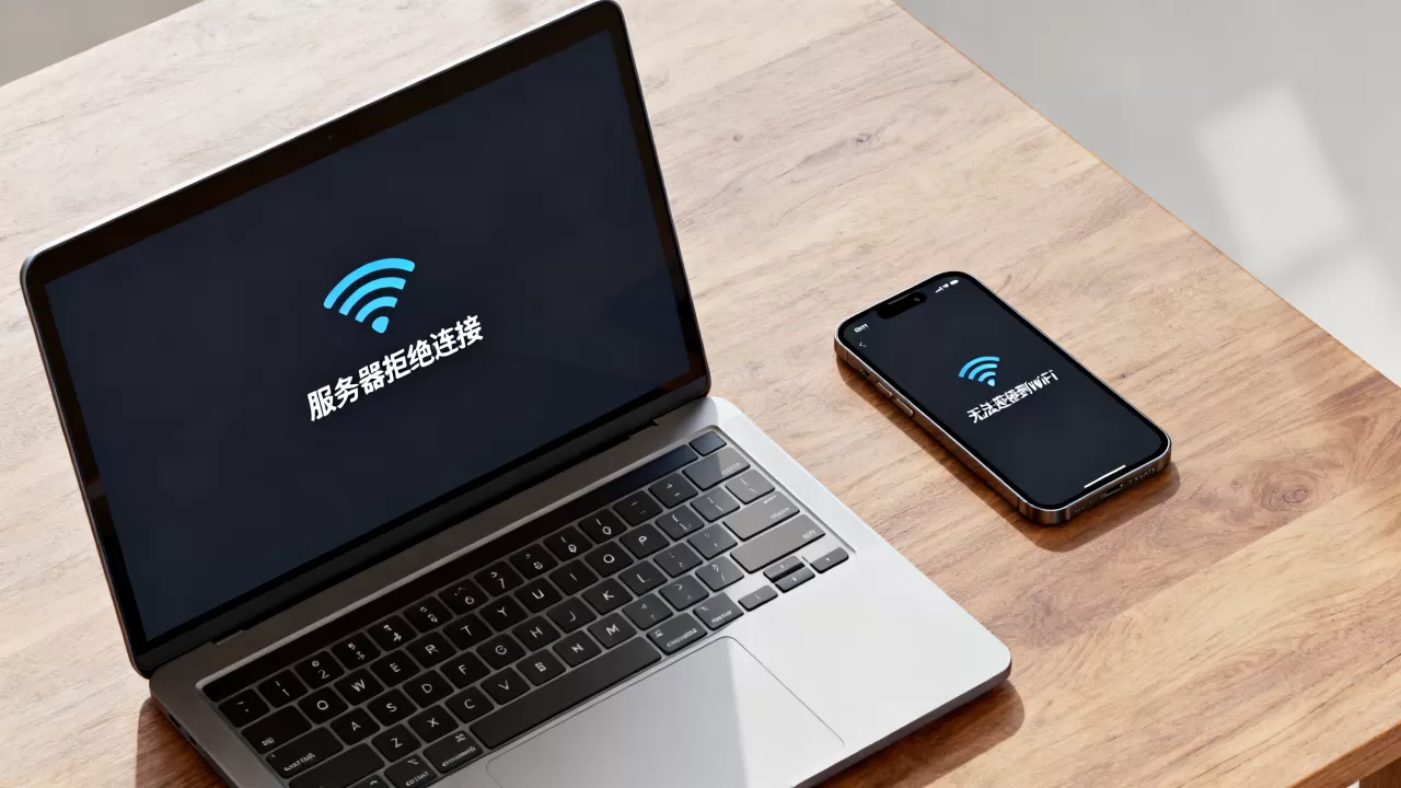电脑连WiFi提示服务器拒绝连接怎么办,手机也连不上? 电脑连WiFi提示服务器拒绝连接怎么办,手机也连不上?