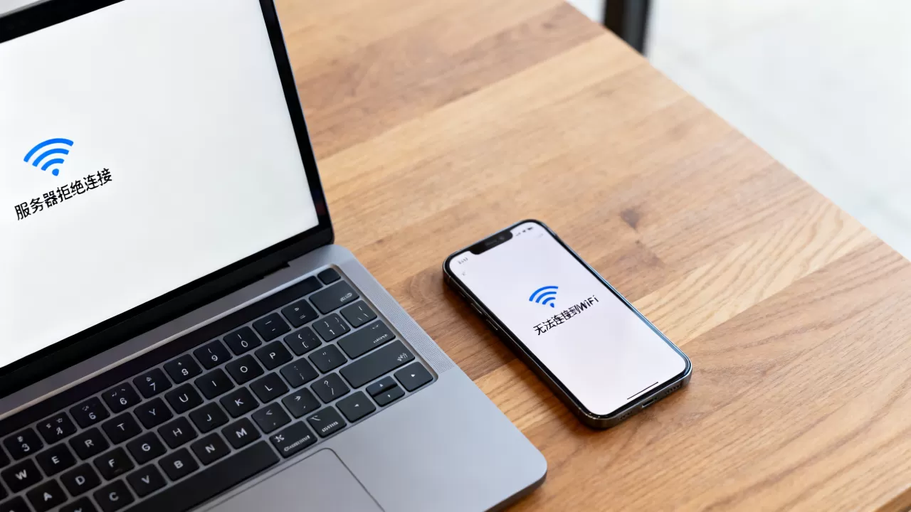 电脑连WiFi提示服务器拒绝连接怎么办,手机也连不上? 电脑连WiFi提示服务器拒绝连接怎么办,手机也连不上?