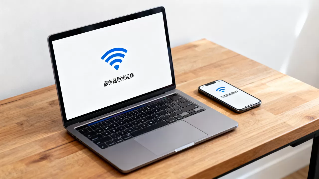 电脑连WiFi提示服务器拒绝连接怎么办,手机也连不上? 电脑连WiFi提示服务器拒绝连接怎么办,手机也连不上?