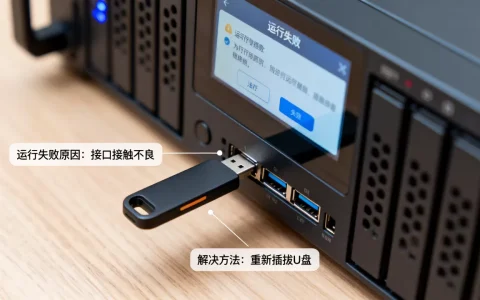 U盘服务器运行失败到底是什么原因，怎么解决