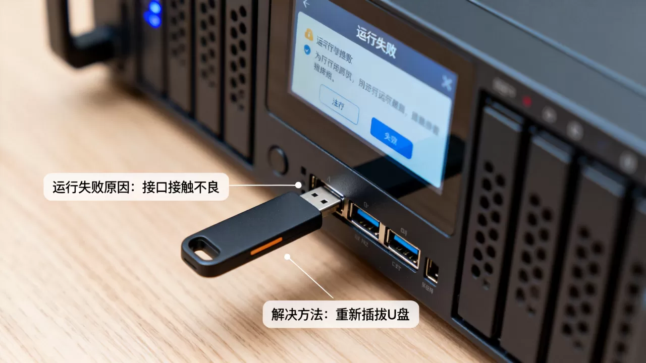 U盘服务器运行失败到底是什么原因,怎么解决 U盘服务器运行失败到底是什么原因,怎么解决