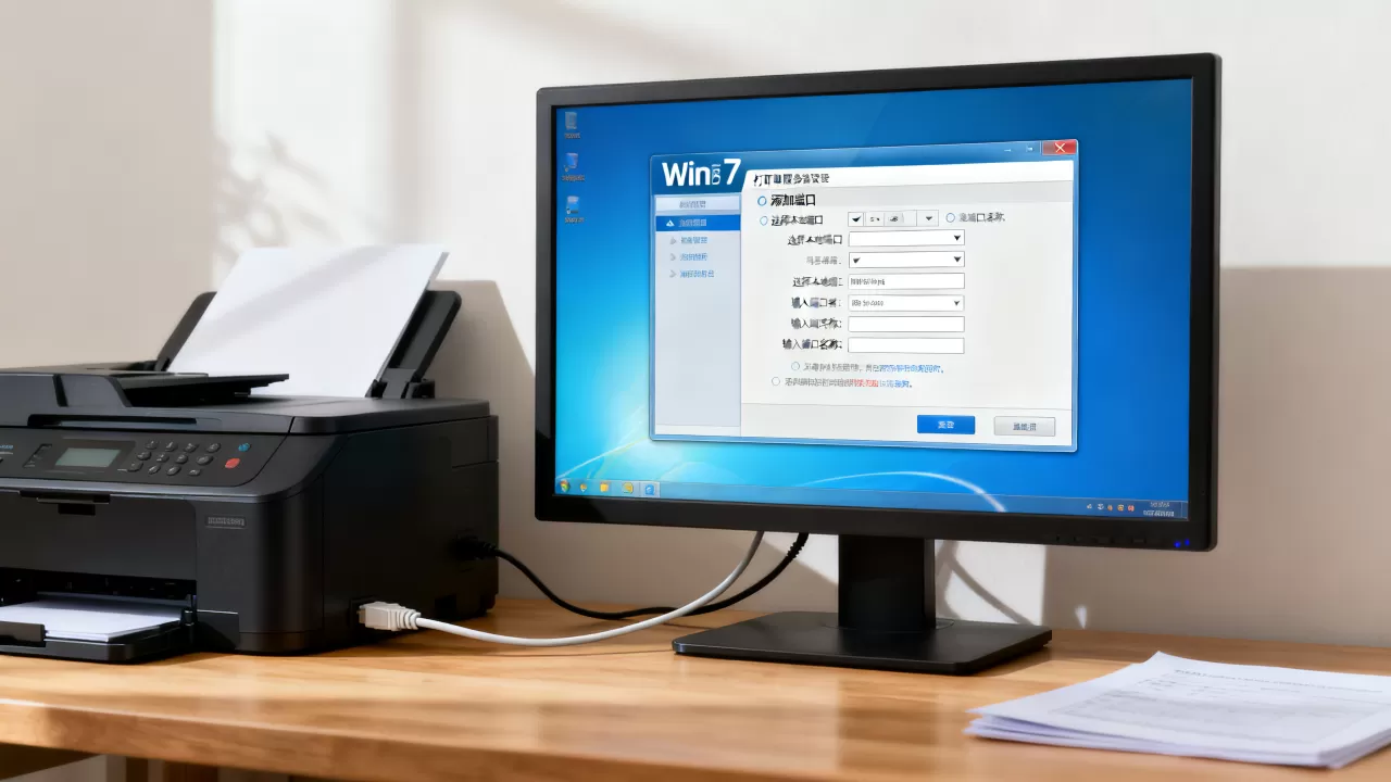 win7打印服务器端口到底怎么加?,怎么添加端口 win7打印服务器端口到底怎么加?,怎么添加端口