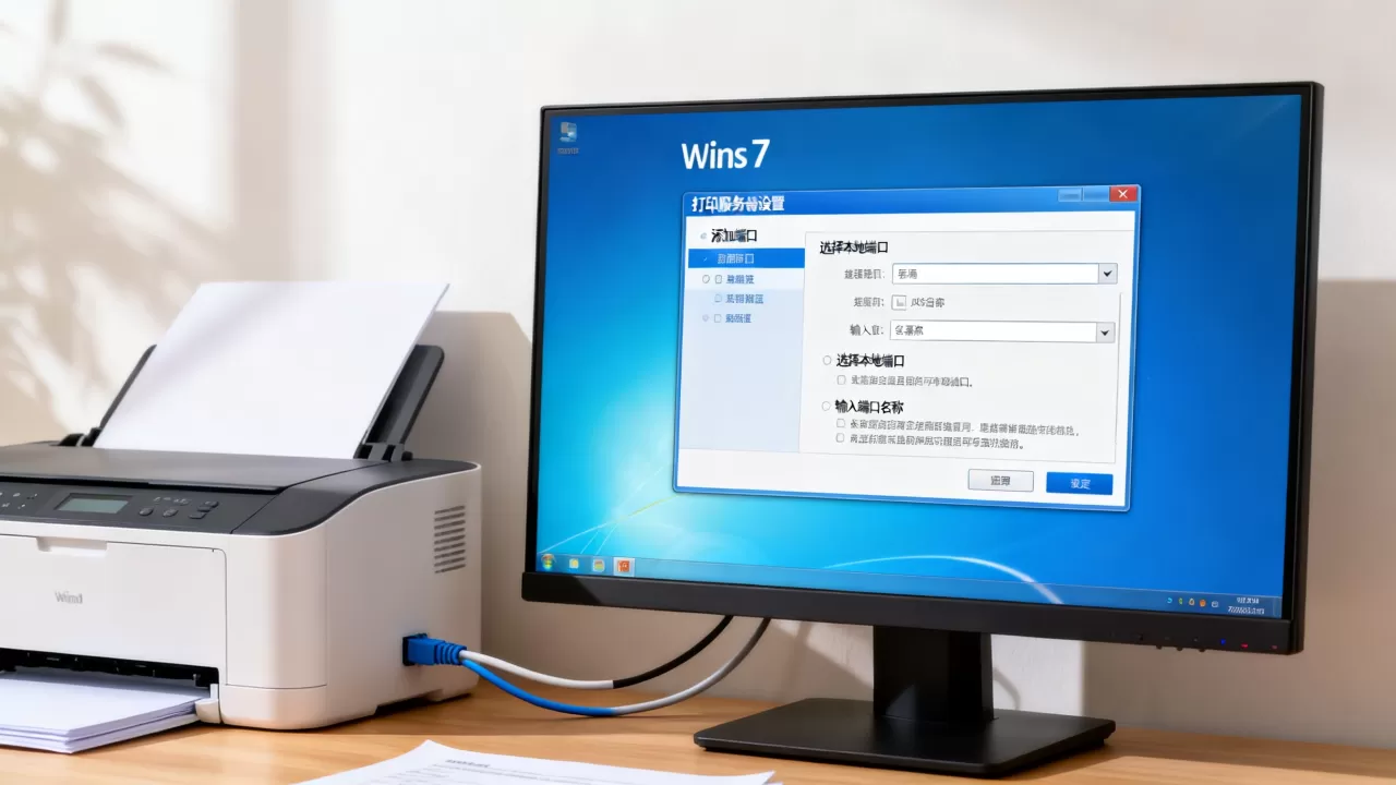 win7打印服务器端口到底怎么加?,怎么添加端口 win7打印服务器端口到底怎么加?,怎么添加端口