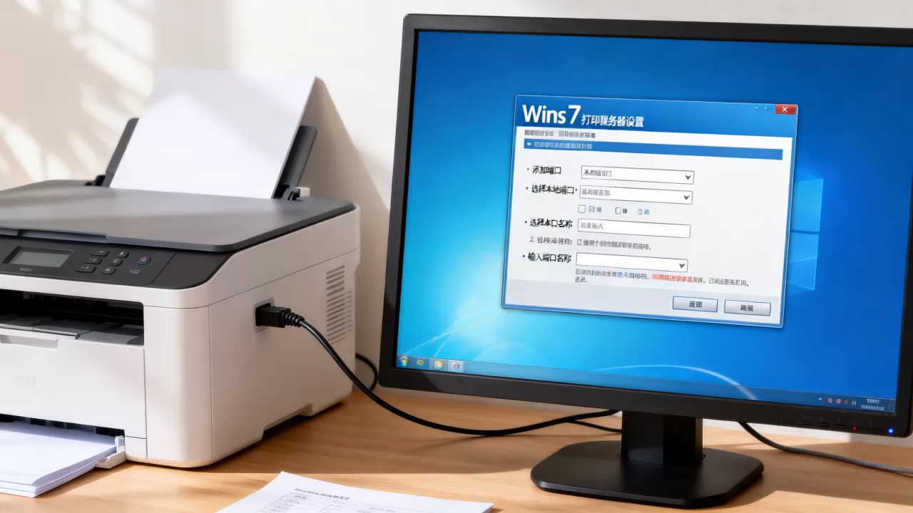 win7打印服务器端口到底怎么加?,怎么添加端口 win7打印服务器端口到底怎么加?,怎么添加端口