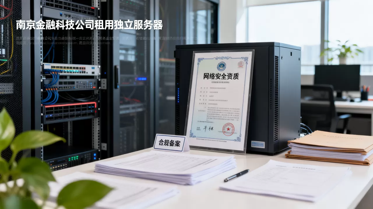 南京金融科技公司租独立服务器如何合规办理,需要哪些资质 南京金融科技公司租独立服务器如何合规办理,需要哪些资质