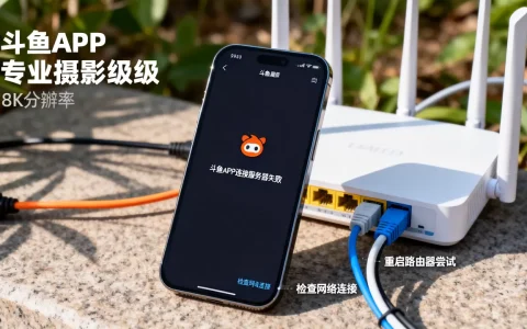 斗鱼APP一直与服务器失败是什么原因，斗鱼连不上服务器怎么办