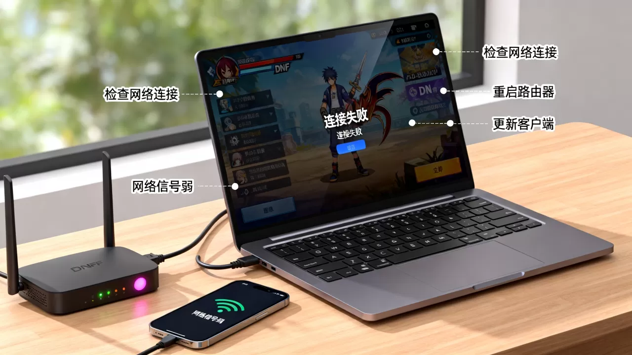 为什么DNF连接不上服务器?解决连接失败的方法有哪些? 为什么DNF连接不上服务器?解决连接失败的方法有哪些?