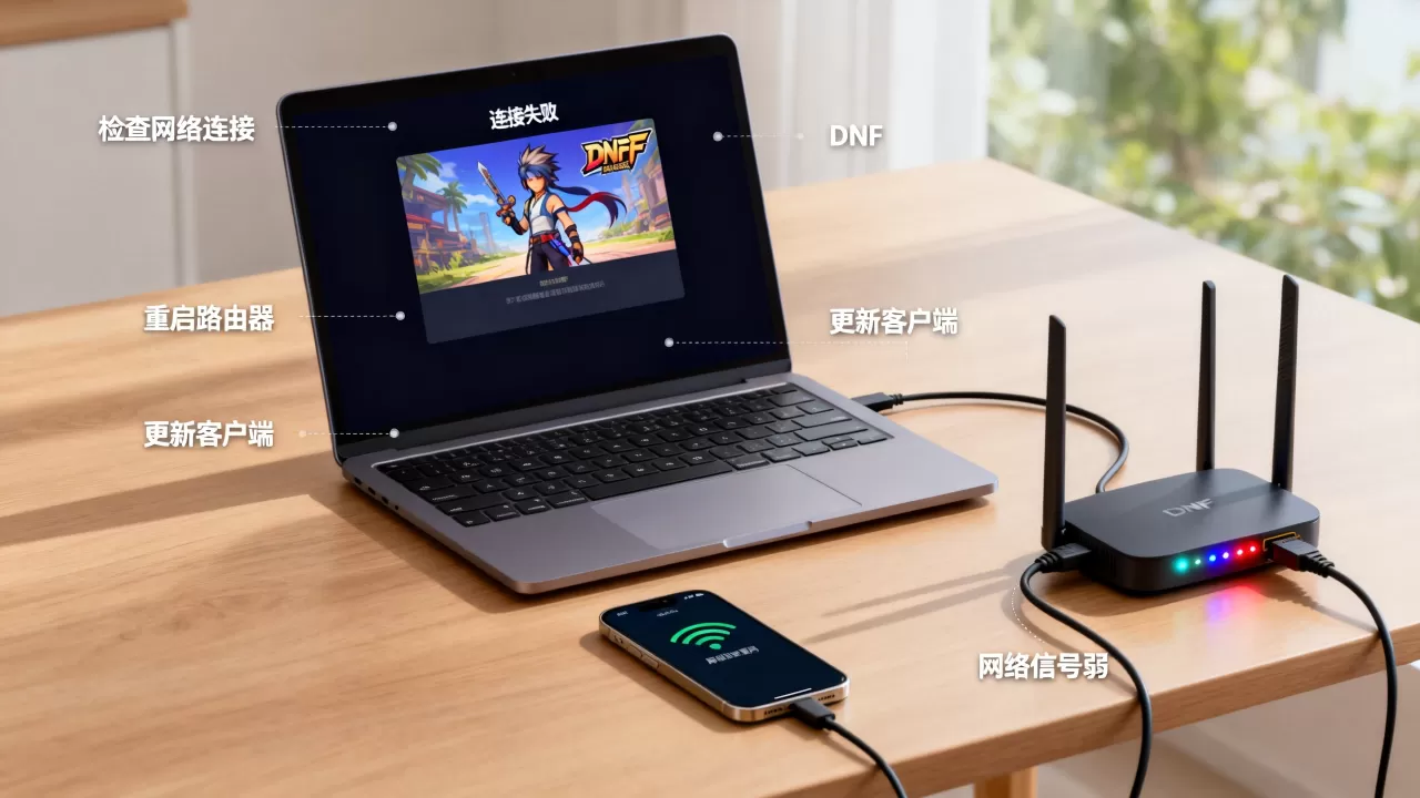 为什么DNF连接不上服务器?解决连接失败的方法有哪些? 为什么DNF连接不上服务器?解决连接失败的方法有哪些?