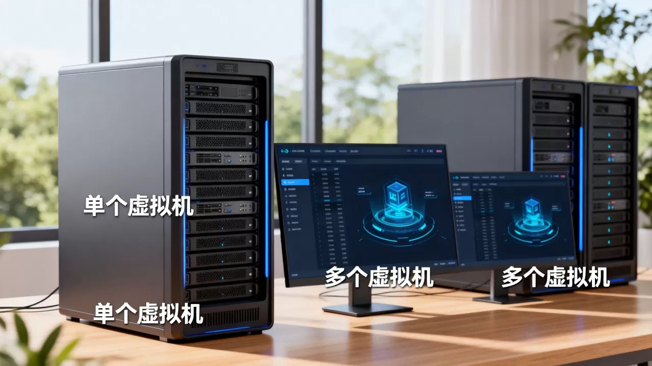虚拟机到底应该选单个还是多个好?,有什么区别 虚拟机到底应该选单个还是多个好?,有什么区别