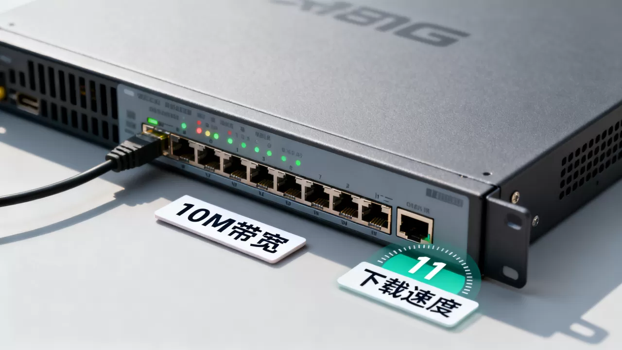 服务器10M到底等于多少兆宽带,10m带宽下载速度是多少? 服务器10M到底等于多少兆宽带,10m带宽下载速度是多少?