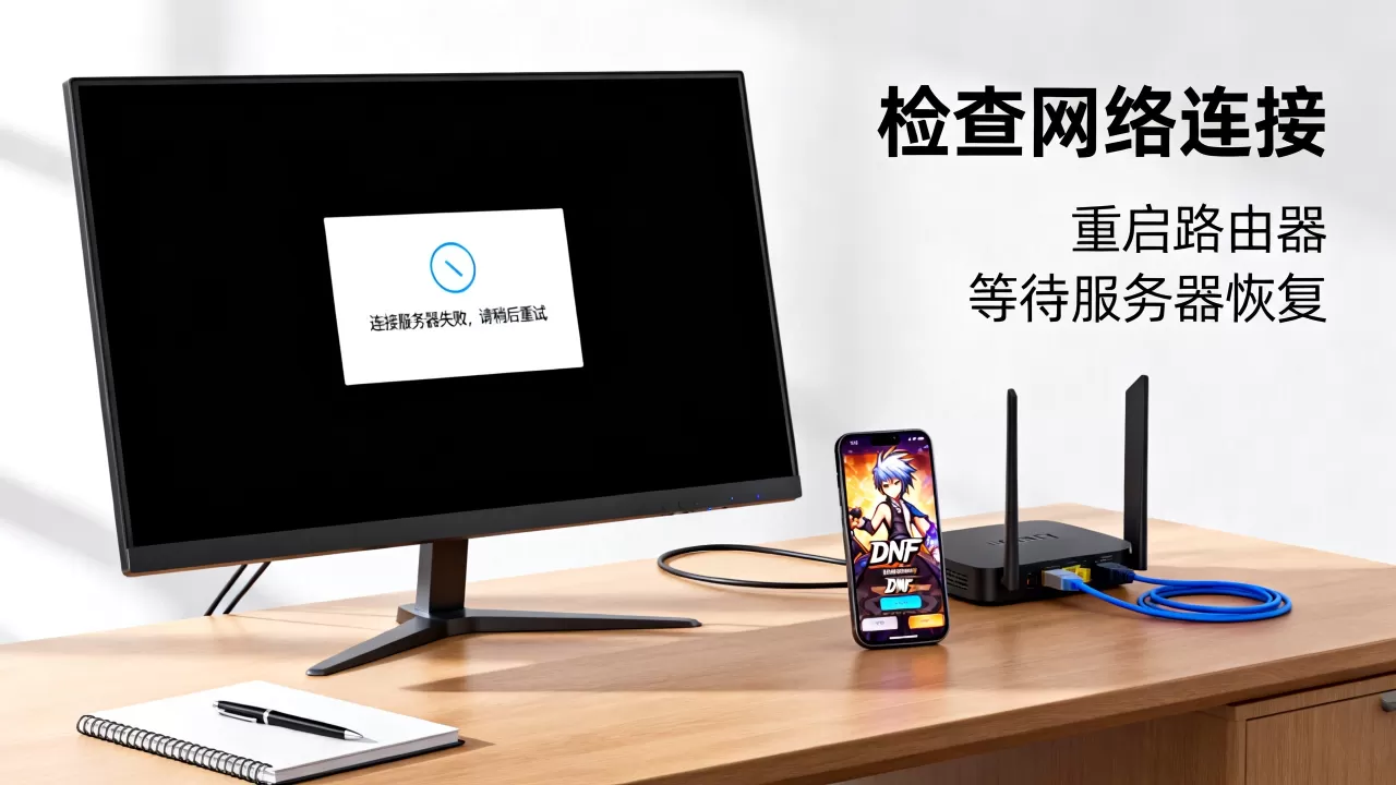 DNF连接服务器失败请稍后重试咋办,dnf连接服务器失败怎么办 DNF连接服务器失败请稍后重试咋办,dnf连接服务器失败怎么办