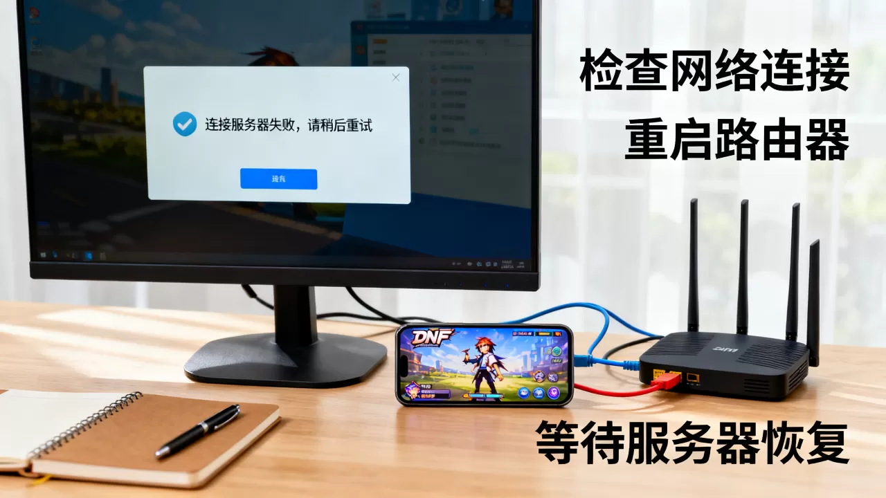 DNF连接服务器失败请稍后重试咋办,dnf连接服务器失败怎么办 DNF连接服务器失败请稍后重试咋办,dnf连接服务器失败怎么办