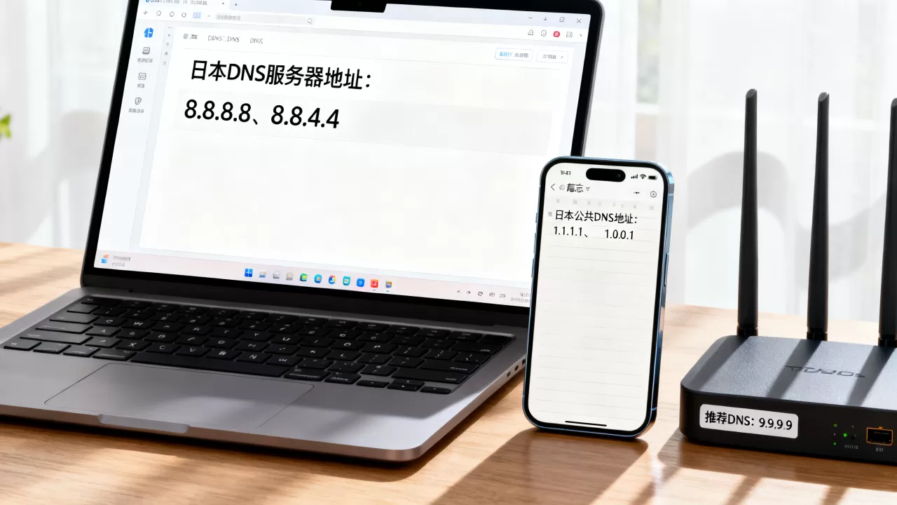 日本DNS服务器地址是多少,日本公共DNS地址有哪些 日本DNS服务器地址是多少,日本公共DNS地址有哪些