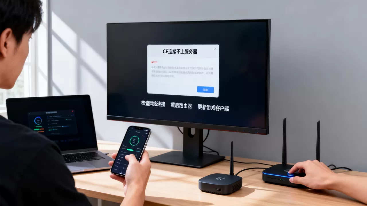 CF显示连接不上服务器咋回事,一直连接失败如何解决 CF显示连接不上服务器咋回事,一直连接失败如何解决