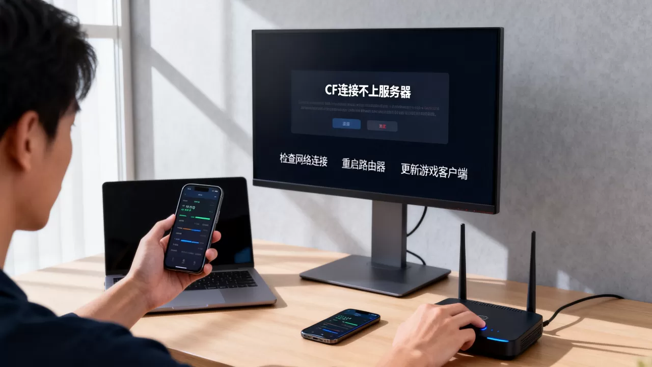 CF显示连接不上服务器咋回事,一直连接失败如何解决 CF显示连接不上服务器咋回事,一直连接失败如何解决