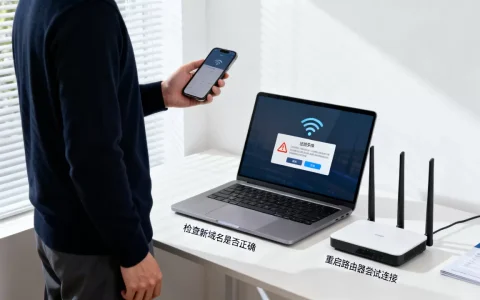 企业改无线网域名后员工无法连接怎么办，无线网连不上如何修复