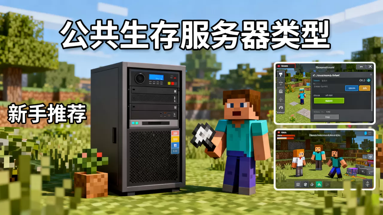 公共生存服务器有哪些,哪个更适合新手? 公共生存服务器有哪些,哪个更适合新手?