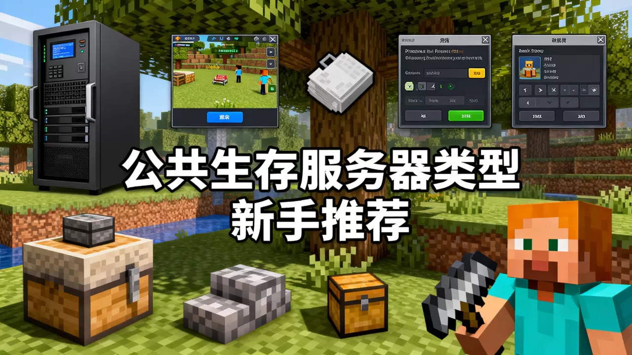 公共生存服务器有哪些,哪个更适合新手? 公共生存服务器有哪些,哪个更适合新手?
