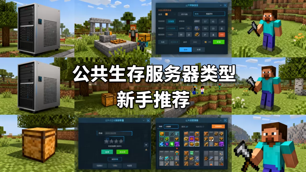公共生存服务器有哪些,哪个更适合新手? 公共生存服务器有哪些,哪个更适合新手?