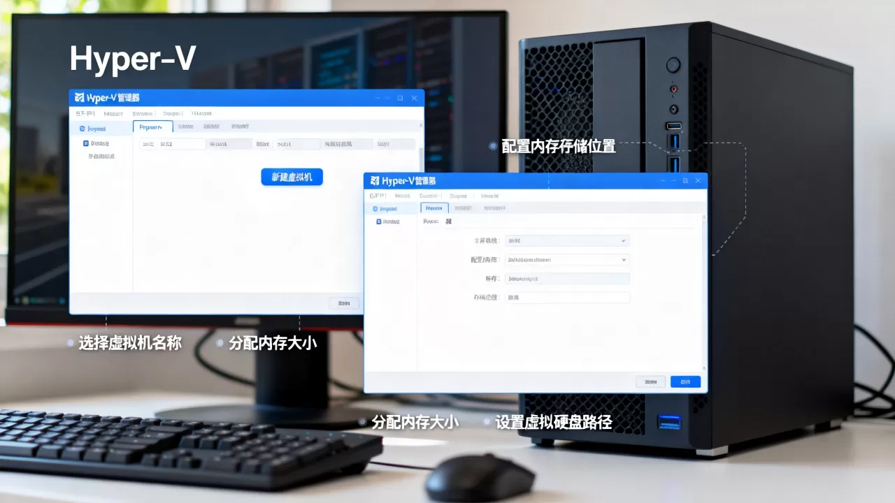 如何用Hyper创建虚拟机,hyper-v虚拟机怎么创建 如何用Hyper创建虚拟机,hyper-v虚拟机怎么创建