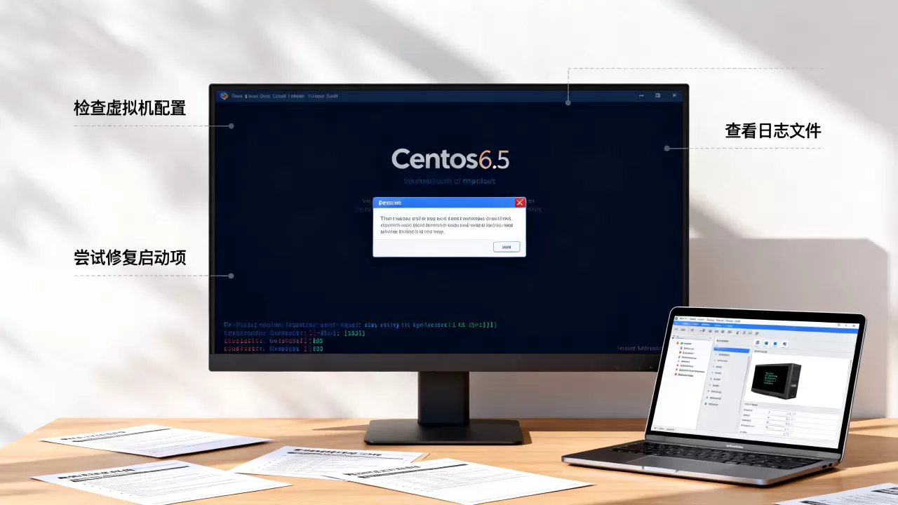 虚拟机CentOS6.5无法启动吗,虚拟机启动报错怎么解决? 虚拟机CentOS6.5无法启动吗,虚拟机启动报错怎么解决?