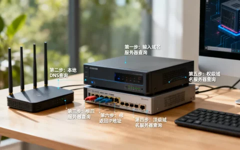域名解析详细过程有哪些步骤，每一步的作用是什么？
