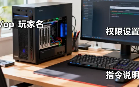 怎么成为服务器里的OP？，OP指令和权限设置教程