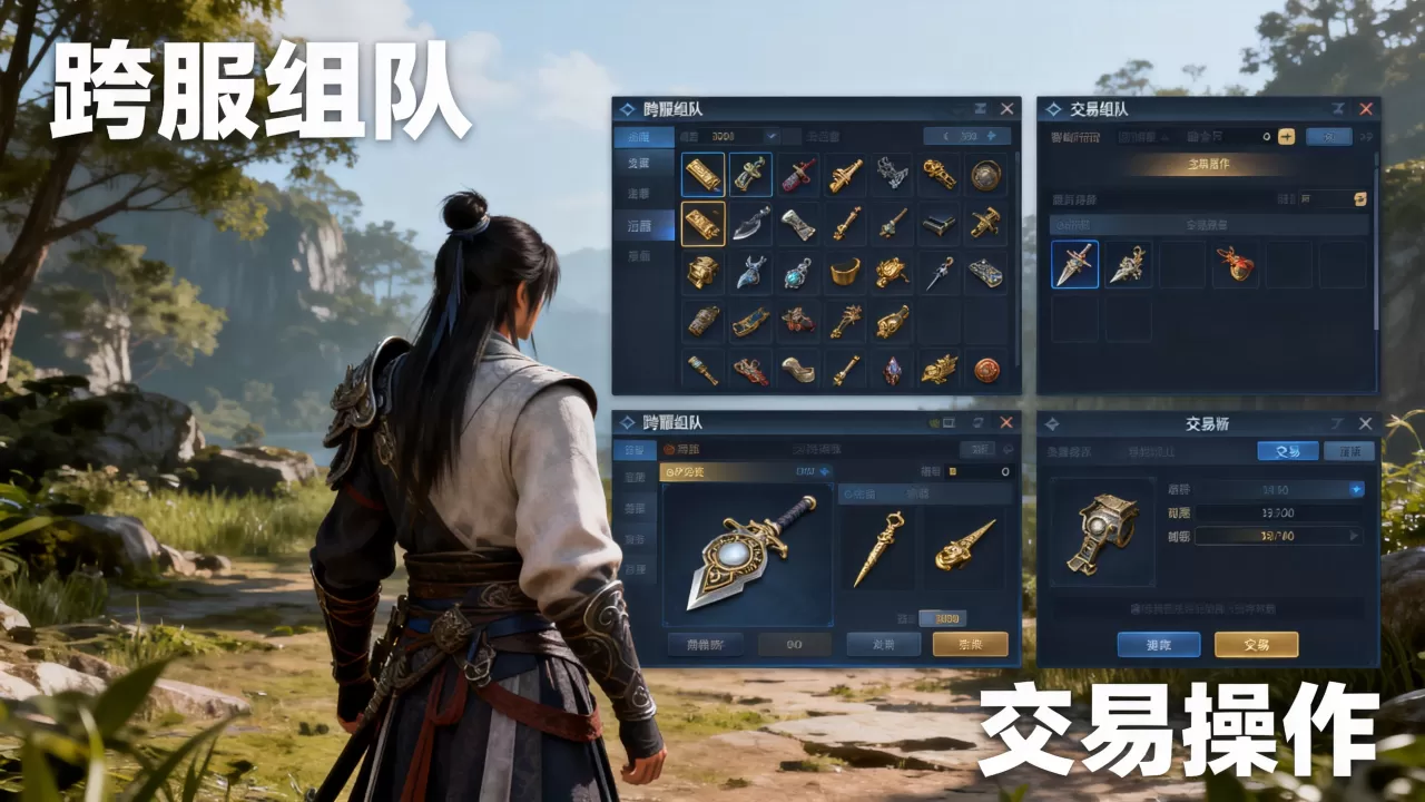 逆水寒跨服功能怎么用,跨服组队和交易怎么玩 逆水寒跨服功能怎么用,跨服组队和交易怎么玩
