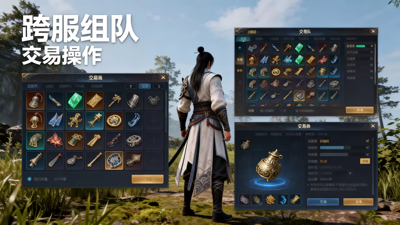 逆水寒跨服功能怎么用,跨服组队和交易怎么玩 逆水寒跨服功能怎么用,跨服组队和交易怎么玩