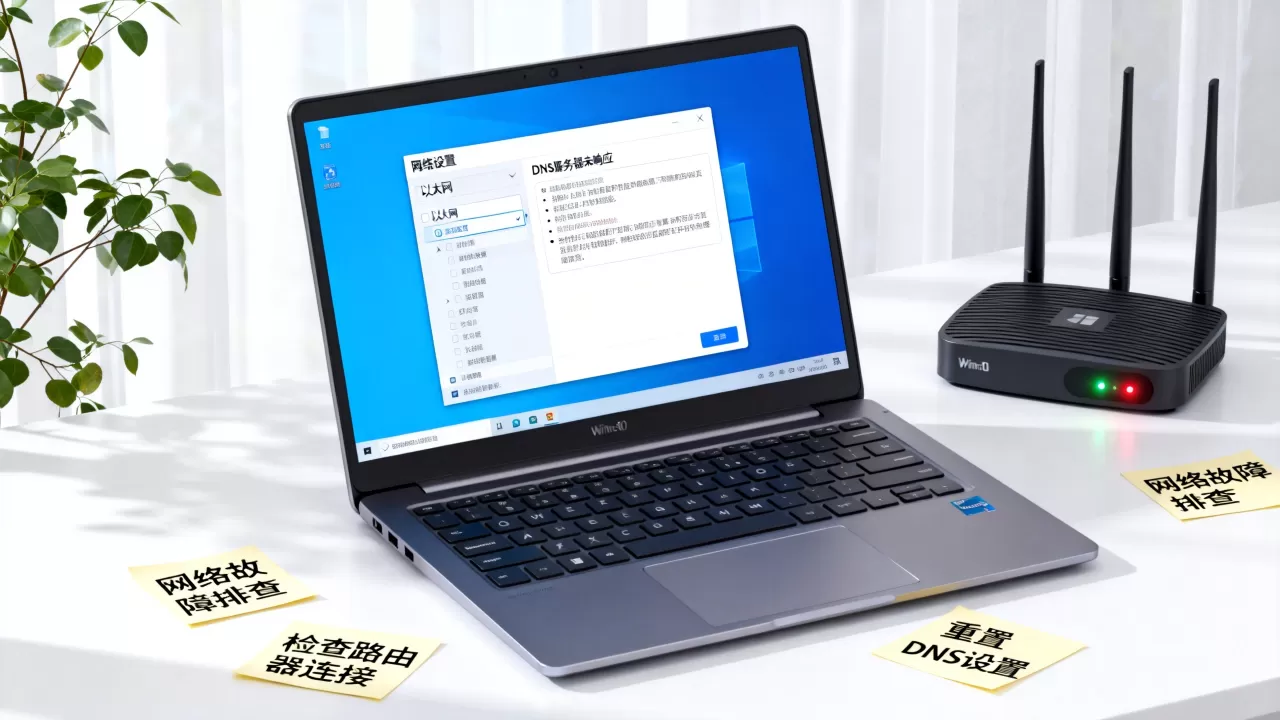Win10 DNS服务器没有响应怎么办,是什么原因 Win10 DNS服务器没有响应怎么办,是什么原因