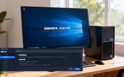 win10修复服务器失败进不了系统怎么办，是什么原因导致的？