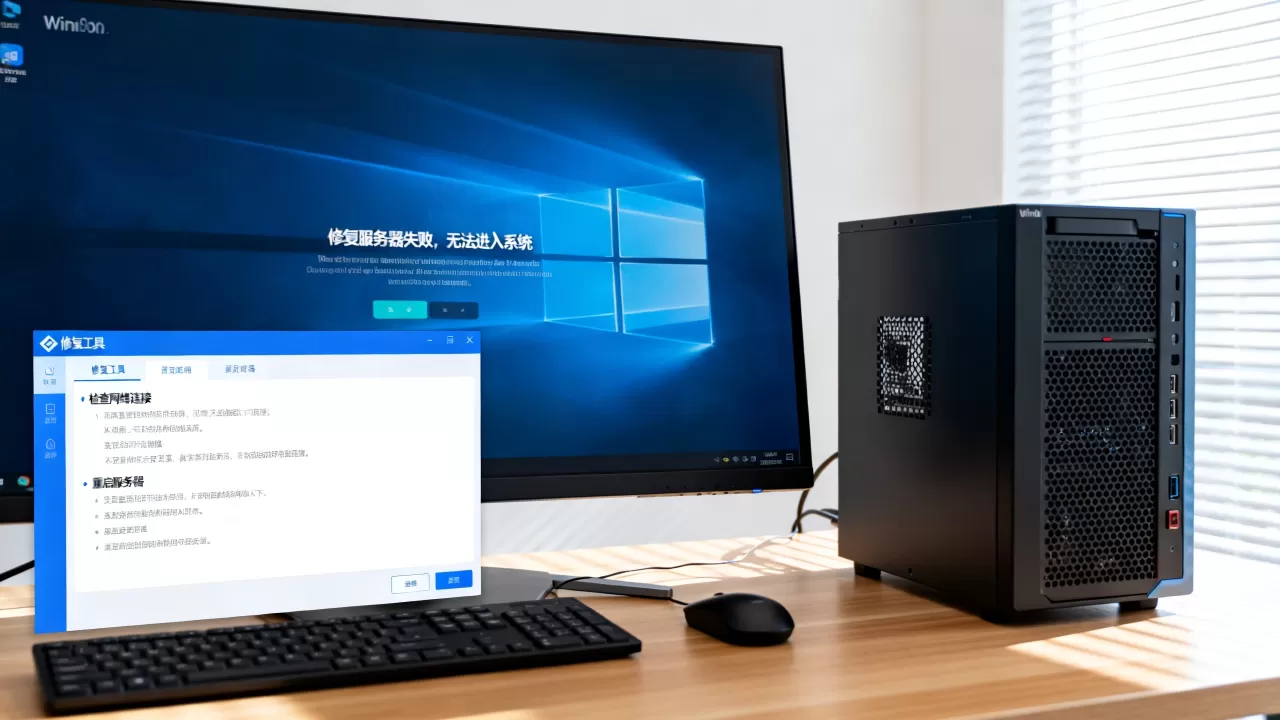 win10修复服务器失败进不了系统怎么办,是什么原因导致的? win10修复服务器失败进不了系统怎么办,是什么原因导致的?