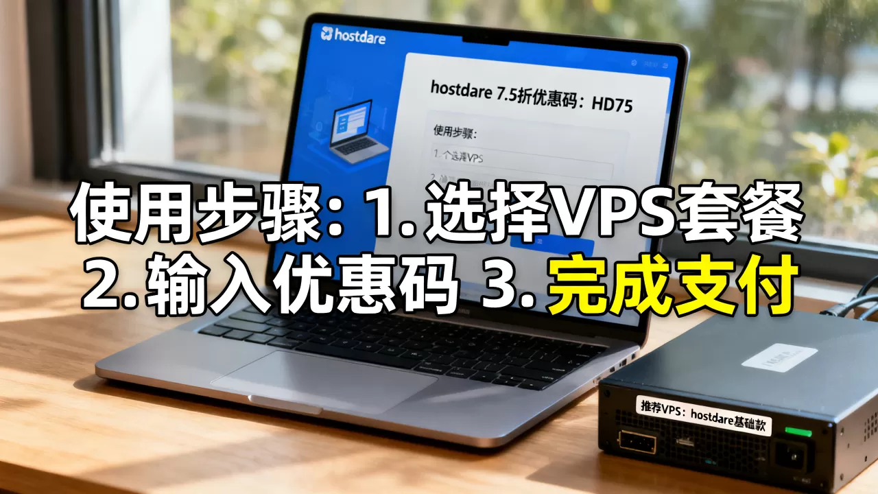 hostdare 7.5折优惠码怎么用,便宜VPS推荐? hostdare 7.5折优惠码怎么用,便宜VPS推荐?