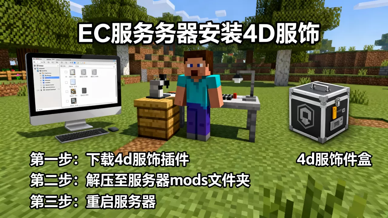 我的世界ec服务器如何安装4d服饰?,具体步骤有哪些? 我的世界ec服务器如何安装4d服饰?,具体步骤有哪些?