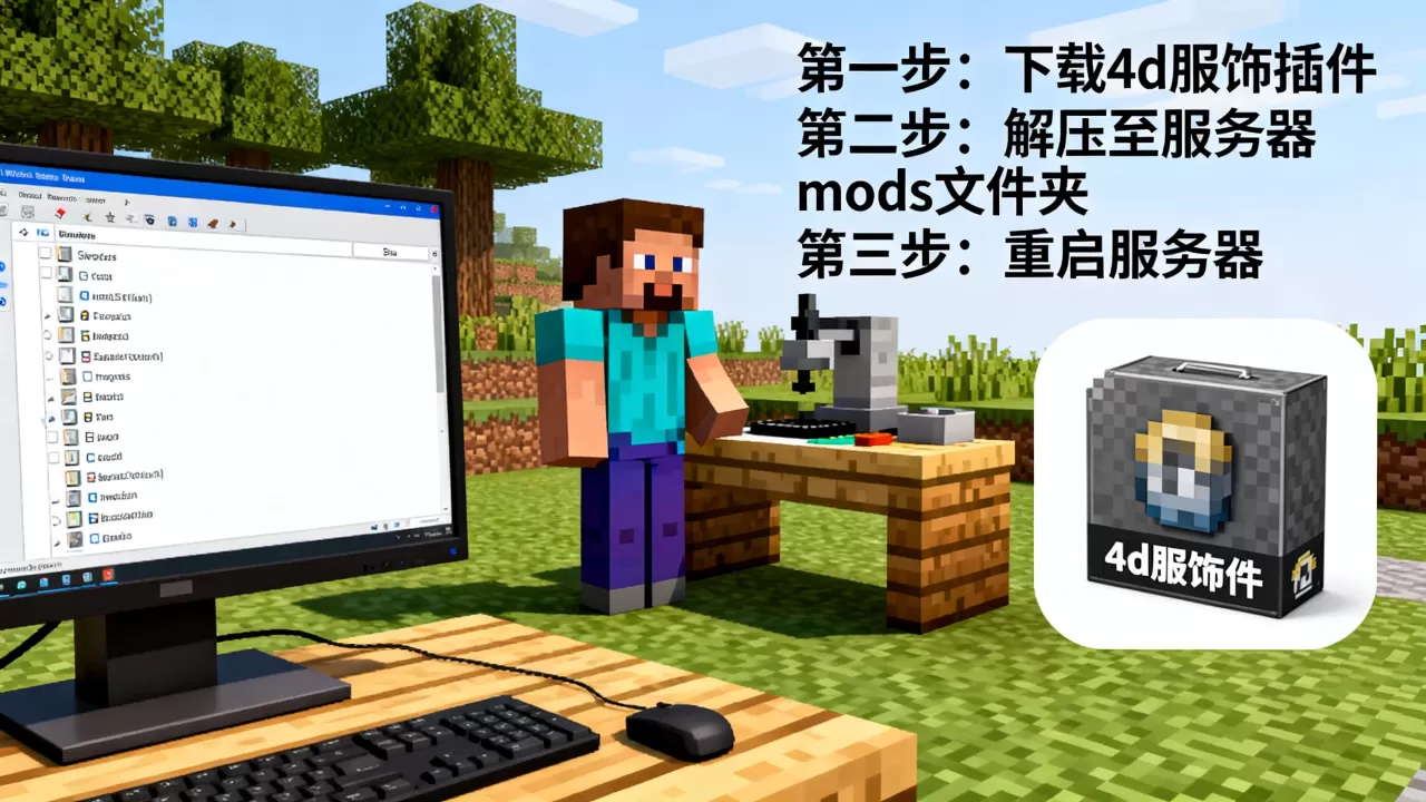 我的世界ec服务器如何安装4d服饰?,具体步骤有哪些? 我的世界ec服务器如何安装4d服饰?,具体步骤有哪些?