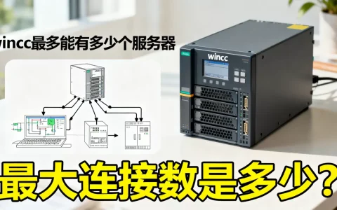 wincc最多能有多少个服务器，最大连接数是多少？