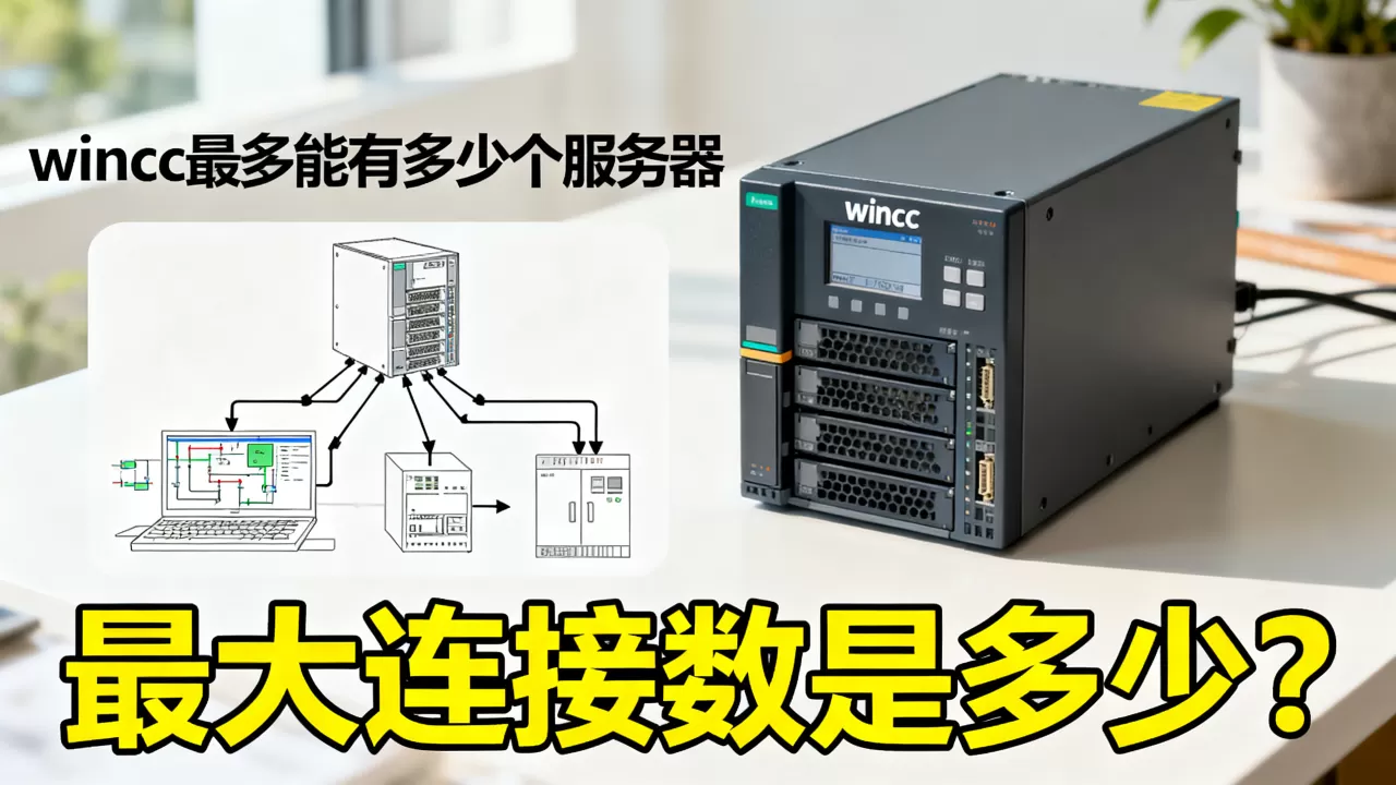 wincc最多能有多少个服务器,最大连接数是多少? wincc最多能有多少个服务器,最大连接数是多少?