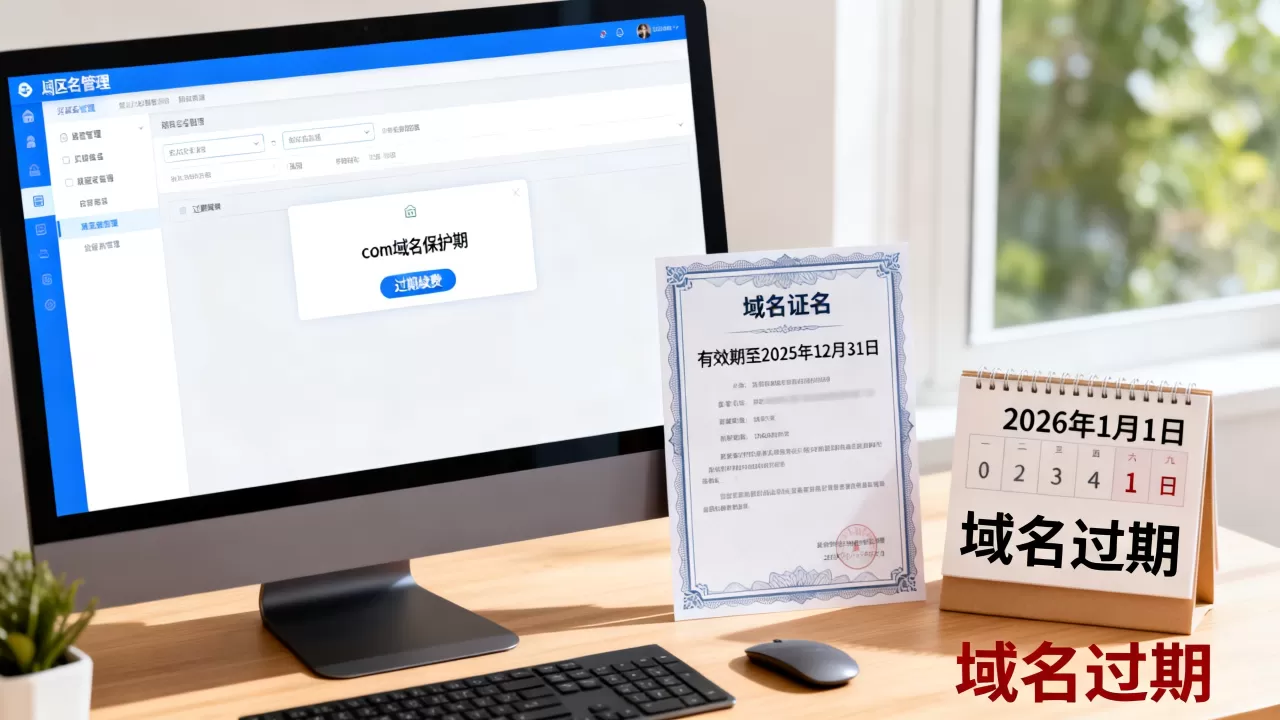 com域名保护期究竟有多长?,过期后还可以续费使用吗? com域名保护期究竟有多长?,过期后还可以续费使用吗?