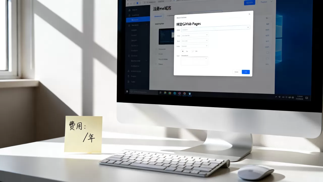 新手如何注册me域名绑定GitHub Pages,要多少钱? 新手如何注册me域名绑定GitHub Pages,要多少钱?