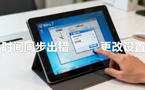 Win7时间服务器同步出错怎么处理，电脑时间同步失败如何修复