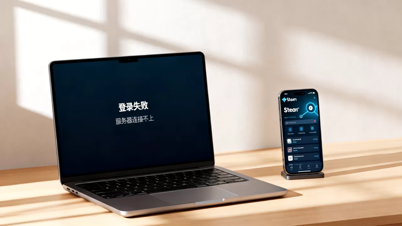 steam客户端登录失败怎么回事,服务器连接不上什么原因? steam客户端登录失败怎么回事,服务器连接不上什么原因?