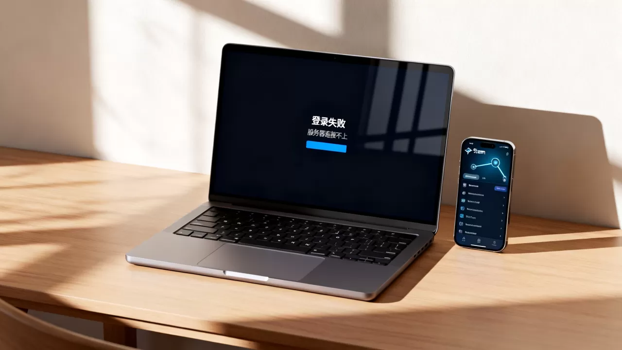 steam客户端登录失败怎么回事,服务器连接不上什么原因? steam客户端登录失败怎么回事,服务器连接不上什么原因?