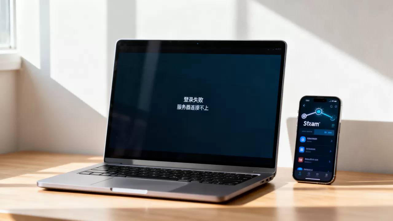 steam客户端登录失败怎么回事,服务器连接不上什么原因? steam客户端登录失败怎么回事,服务器连接不上什么原因?