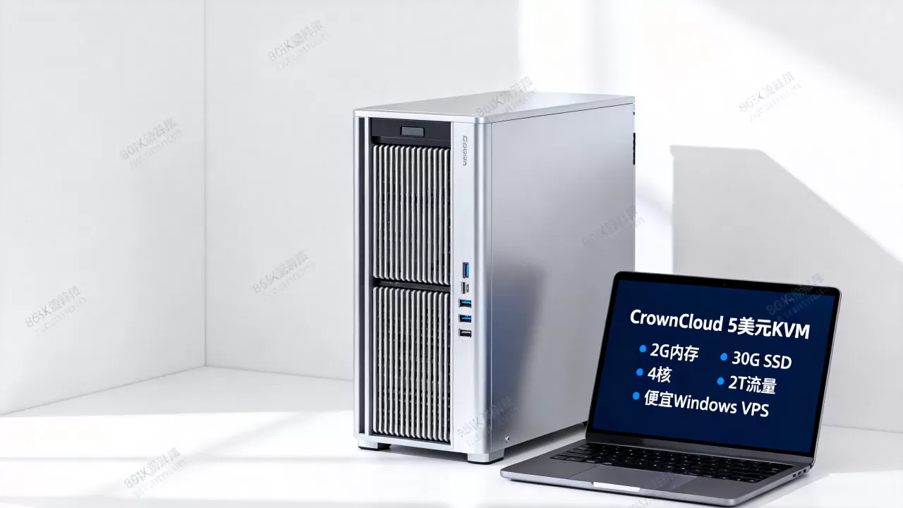 CrownCloud 5美元KVM 2G内存30GSSD 4核2T流量值得买吗,便宜Windows VPS哪家好? CrownCloud 5美元KVM 2G内存30GSSD 4核2T流量值得买吗,便宜Windows VPS哪家好?