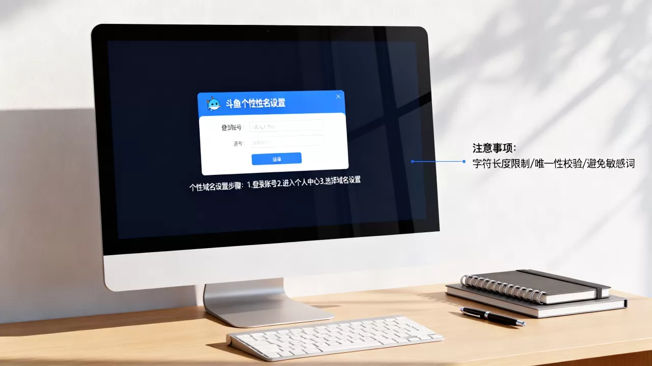 斗鱼个性域名怎么设置才好?,填写时需要注意什么 斗鱼个性域名怎么设置才好?,填写时需要注意什么